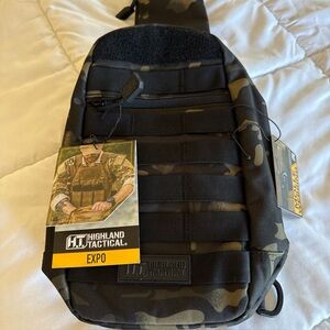 New Highland tactical camouflage backpack Crossbody bag